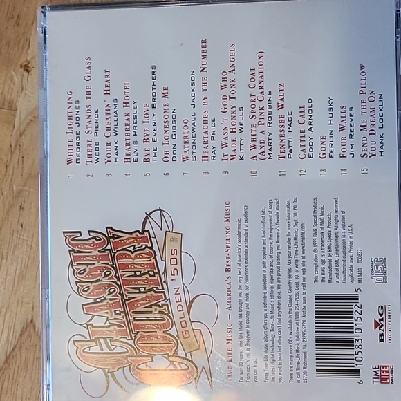 5 CDs Classic Country Golden 50s, Early & Late 60s, 1965-1969, Early 70s - Picture 7 of 11